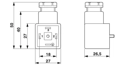 1527883 Phoenix Contact DIN Valve Connectors Image 2