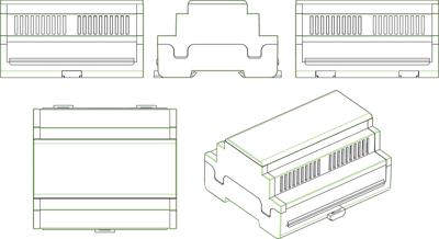 449-360-50 apra DIN-Rail Enclosures Image 4