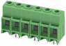 Leiterplattenklemme, 6-polig, RM 10.16 mm, 0,5-16 mm², 76 A, Schraubanschluss, grün, 1709720