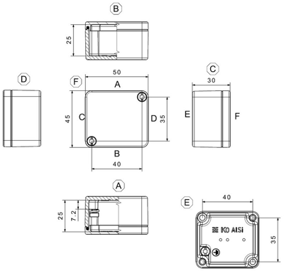 9529090000 Weidmüller General Purpose Enclosures Image 2