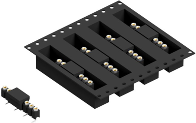 MK23SMD8BTR Fischer Elektronik PCB Connection Systems