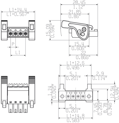 2442750000 Weidmüller PCB Connection Systems Image 3