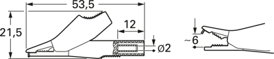 65.9188-23 Stäubli Electrical Connectors Abgreifklemmen