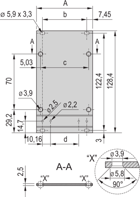 34812-108 SCHROFF Gehäusezubehör