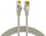 Patchkabel, RJ45-Stecker, gerade auf RJ45-Stecker, gerade, Cat 6A, S/FTP, LSZH, 10 m, grau