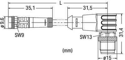 756-5508/030-010 WAGO Sensor-Aktor Kabel Bild 2