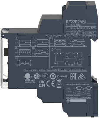 RE22R2MMW Schneider Electric Time Relays Image 2