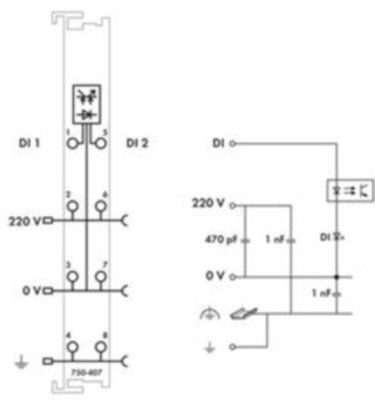 750-407 WAGO Digitalmodule Bild 3