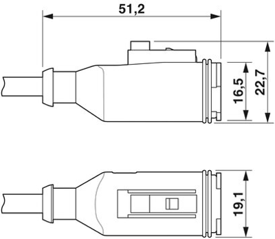 1414996 Phoenix Contact Sensor-Aktor Kabel Bild 2