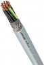 PUR Steuerleitung ÖLFLEX CLASSIC 415 CP 3 x 1,0 mm², geschirmt, grau