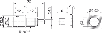 67.9766-22 Stäubli Electrical Connectors Koaxialsteckverbinder Bild 2