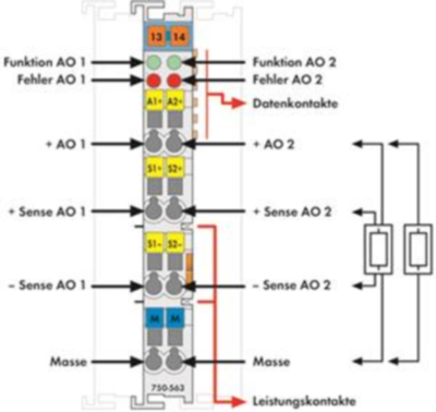 750-563 WAGO Analog Modules Image 2