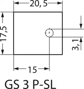 10006764 Fischer Elektronik Mounting pads