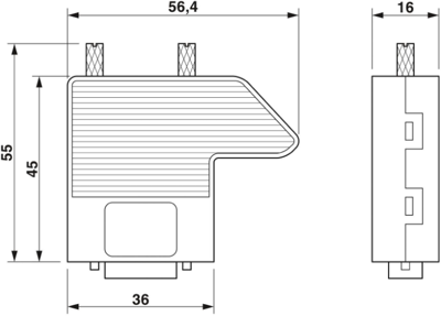 2761509 Phoenix Contact Interfacesteckverbinder, Bus Steckverbinder Bild 2