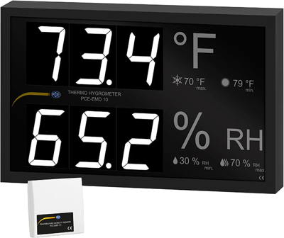 PCE-EMD 10 PCE Instruments Thermometer, Anzeigegeräte Bild 1