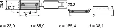 FCM3.25-A-L14 Panduit Kabelhalter