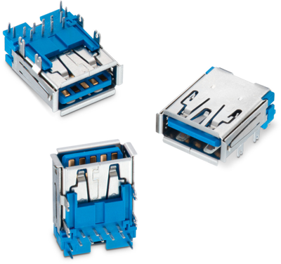 632121300001 Würth Elektronik eiSos USB Steckverbinder, PC Steckverbinder