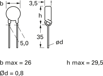 B59910C0120A070 EPCOS Kaltleiter