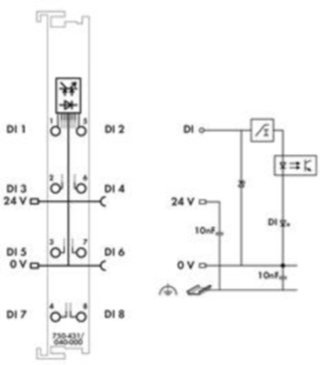 750-431/040-000 WAGO Digitalmodule Bild 3