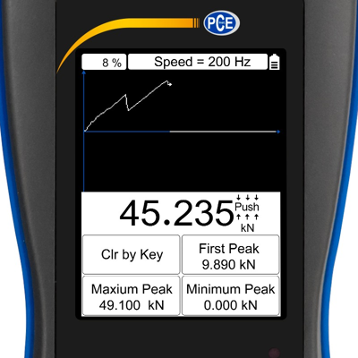 PCE-DFG N 50K PCE Instruments Zug, Druck und Kraft Messgeräte Bild 3