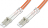 LWL-Duplex-Patchkabel, LC auf LC, 1 m, OM2, Multimode 50/125 µm