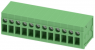 Leiterplattenklemme, 12-polig, RM 5 mm, 0,2-2,5 mm², 24 A, Schraubanschluss, grün, 1892893