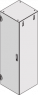 Varistar-Tür mit Montagerahmen, IP 20, 1-Punkt-Verriegelung, RAL 7035, 1200H 600B
