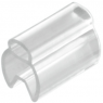 PVC Kabelmarkierer, beschriftbar, (B x H) 12 x 18 mm, max. Bündel-Ø 22 mm, transparent, 1806200000