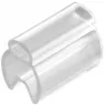 PVC Kabelmarkierer, beschriftbar, (B x H) 12 x 5 mm, max. Bündel-Ø 4 mm, transparent, 1798560000