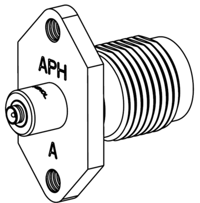 031-6101 Amphenol RF Koaxial Adapter Bild 2