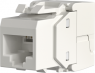 RJ45 Keystone UTP, Cat.6, schwarz