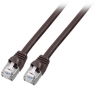 Patchkabel, RJ45-Stecker, gerade auf RJ45-Stecker, gerade, Cat 6, S/FTP, LSZH, 6 m, schwarz