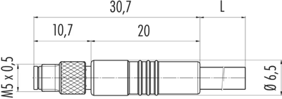 79 3107 52 04 binder Sensor-Aktor Kabel Bild 2