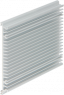 Kassetten-Seitenwand mit Kühlrippen links oder rechts, 3 HE, 160 mm