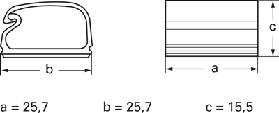 LC5-A-C8 Panduit Kabelhalter