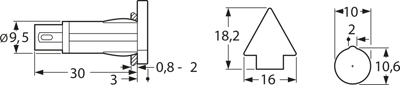 1.69.507.157/1301 RAFI Signallampen, Signalleuchten