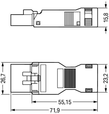 890-115 WAGO Gerätesteckverbinder Bild 2