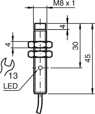 231698 PEPPERL+FUCHS Näherungsschalter, Reedschalter Bild 2