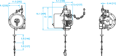 210LA Aero-Motive Federzüge und Balancer Bild 5