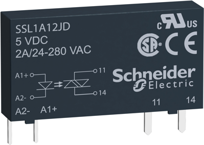 SSL1A12BDR Schneider Electric Solid State Relays Image 1