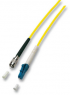 LWL-Patchkabel, FC auf LC, 0.5 m, G657A2, Singlemode 9/125 µm