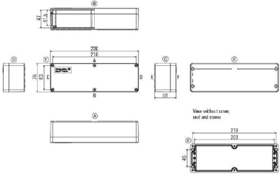 1305850000 Weidmüller General Purpose Enclosures Image 2