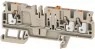 Trenn- und Messtrenn Reihenklemme, Push-in-Anschluss, 0,5-2,5 mm², 20 A, 6 kV, dunkelbeige, 1989830000