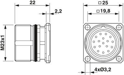 1624015 Phoenix Contact Other Circular Connectors Image 2