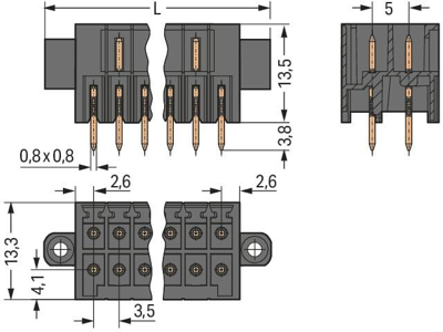 713-1402/107-000 WAGO PCB Connection Systems Image 2