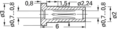 41.6021 Stäubli Electrical Connectors Laboratory Connectors