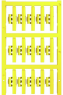 Polyamid Kabelmarkierer, beschriftbar, (B x H) 30 x 5.8 mm, max. Bündel-Ø 2.5 mm, gelb, 1813260000