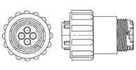 788157-2 AMP Sonstige Rundsteckverbinder