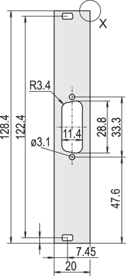 30849-752 SCHROFF Gehäusezubehör