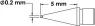 MFTC-6CH5008 METCAL Soldering tips, desoldering tips and hot air nozzles